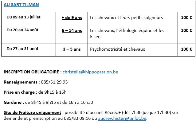 Stages en intégration/inclusion – Eté 2018 – Hippopassion Stages en intégration/inclusion – Eté 2018 – Hippopassion